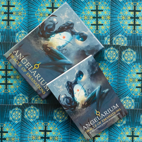 Angelarium Oracle Of Emanations Cards Lo Scarabeo