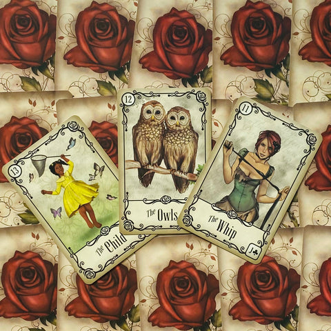 Under The Roses Lenormand cards US Games Systems