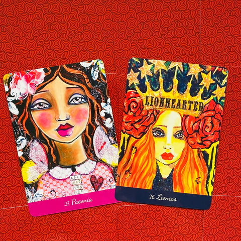 Love Your Inner Goddess Oracle cards Blue Angel