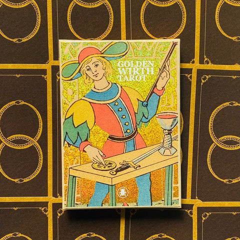 Golden Wirth Tarot Cards Lo Scarabeo