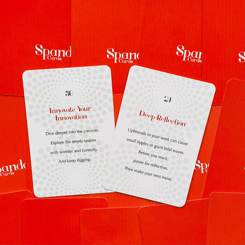 Spanda Cards For The Entrepreneurial Spirit Beyond Words