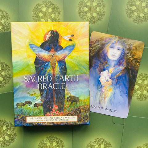 Sacred Earth Oracle cards Blue Angel