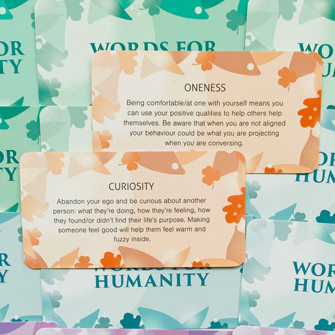 Words for Humanity Affirmation cards Animal Dreaming