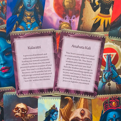 Kali Oracle Pocket Edition Cards Blue Angel