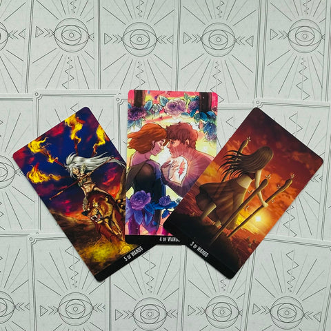 The Voice of tarot VOX Arcana cards Lo Scarabeo