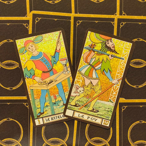 Golden Wirth Tarot Cards Lo Scarabeo