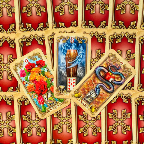 Lustrous Lenormand Oracle Cards Llewellyn