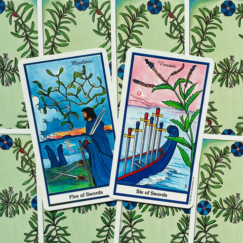 The Herbal Tarot cards US Games Systems