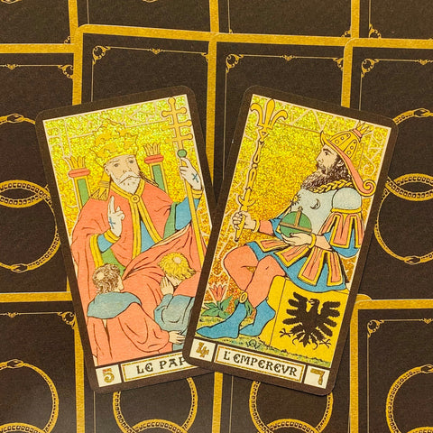 Golden Wirth Tarot Cards Lo Scarabeo