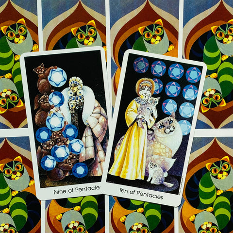 Tarot Of The Cat People cards US Games Systems