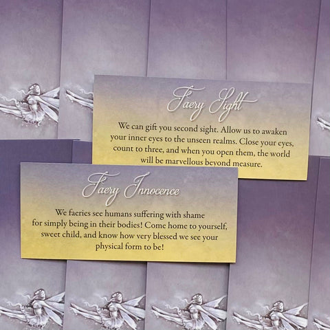 Faery Whispers Oracle Cards Blue Angel