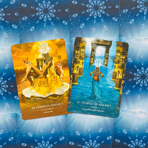Water Temple Oracle Cards Blue Angel