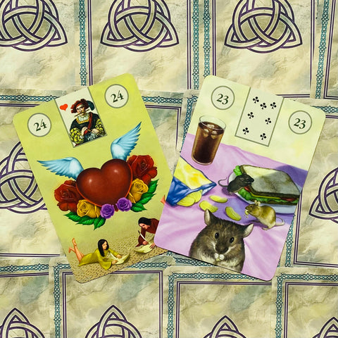 Pagan Lenormand Oracle Cards Lo Scarabeo