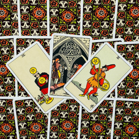 Tarot original 1909 mini Tarot Cards Lo Scarabeo