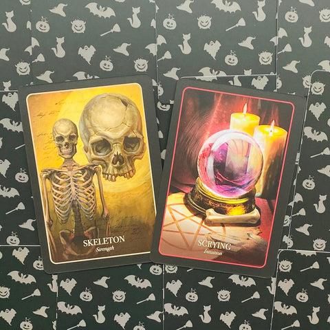 The Halloween Oracle cards