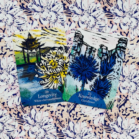 The Language of Flowers Oracle Cards Rockpool