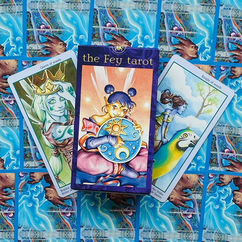 The Fey Tarot crads Lo Scarabeo