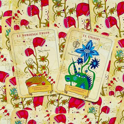 Enchanted Unicorn Oracle cards Rockpool