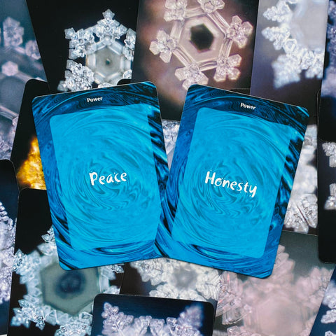 Water Crystal Oracle Cards Beyond Words