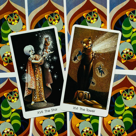 Tarot Of The Cat People cards US Games Systems
