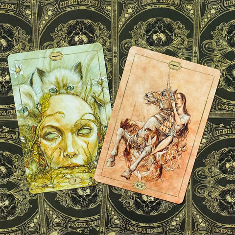 Hush Tarot cards US Games Systems