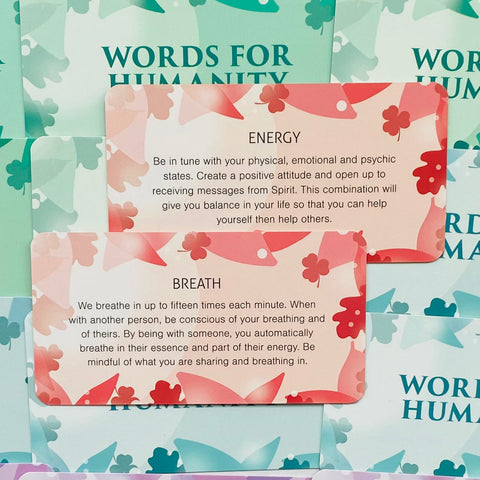 Words for Humanity Affirmation cards Animal Dreaming