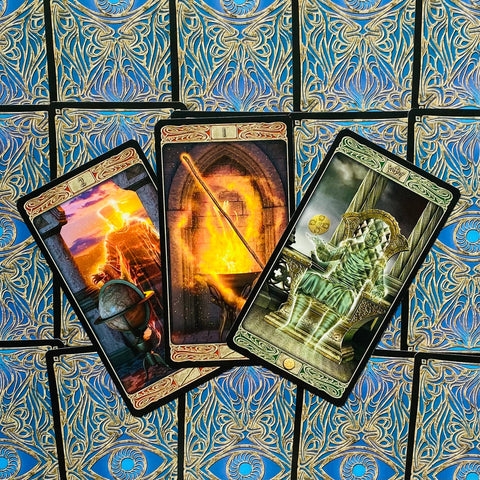 Ghost Tarot cards Lo Scarabeo