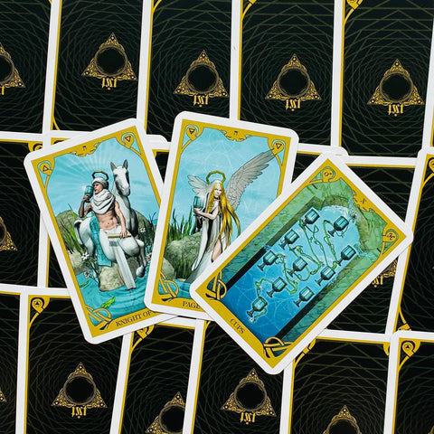 Night Sun Mini Tarot Cards Lo Scarabeo