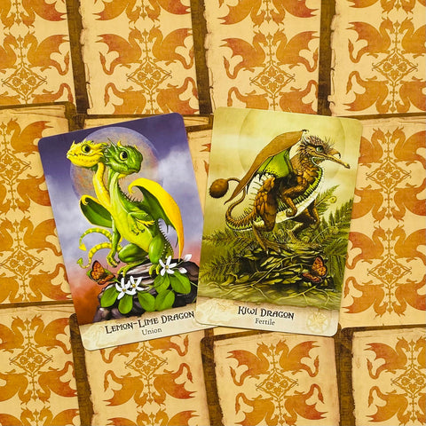 Field Guide To garden Dragons Tarot Cards Deck US Games Systems