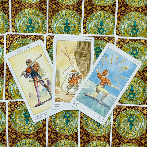 Tarot Of Renaissance crads Lo Scarabeo
