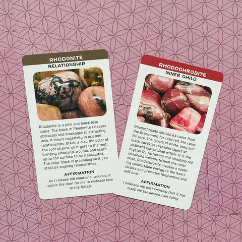 Crystal Message Cards
