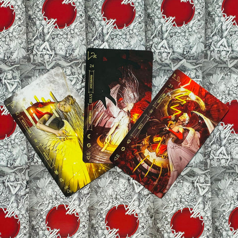 Notoria Tarot In Light cards Lo Scarabeo