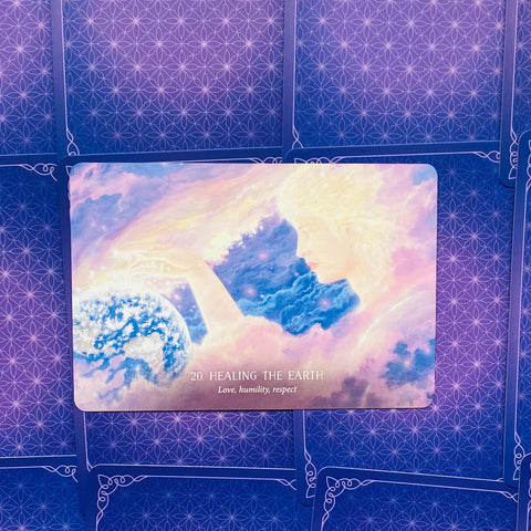 Oracle Of The Hidden Worlds Cards Deck Blue Angel