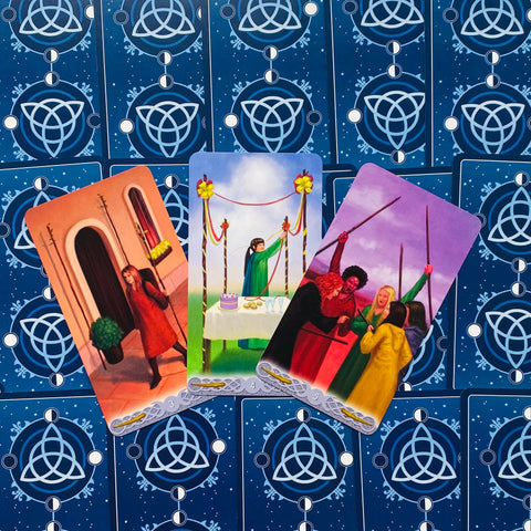 Triple Goddess Tarot Cards Lo Scarabeo