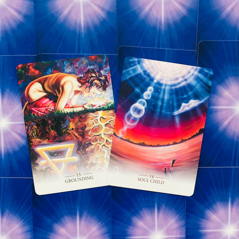 Lightworker Oracle cards Blue Angel