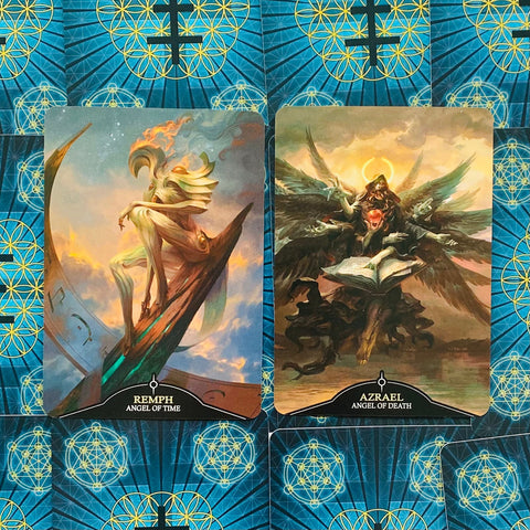 Angelarium Oracle Of Emanations Cards Lo Scarabeo