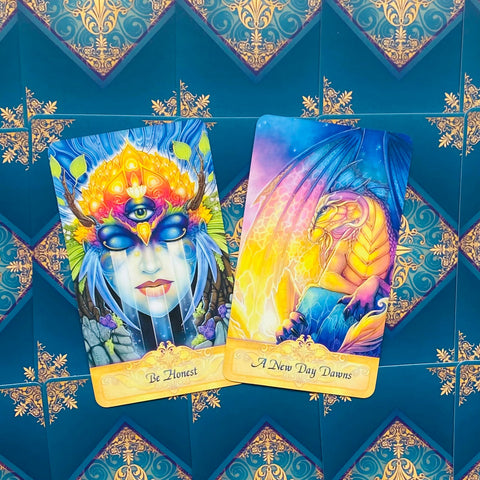 Messenger Oracle cards (2 edition) Blue Angel