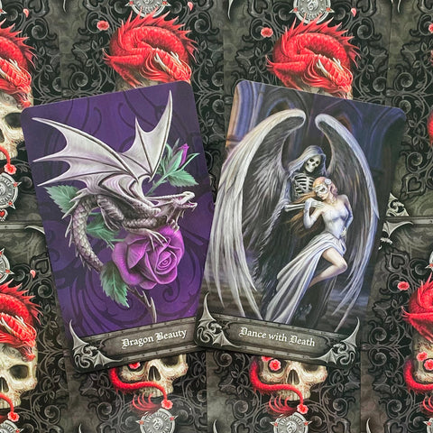 Oracle Cards and book set Anne Stokes Gothic Oracle US Games Systems
