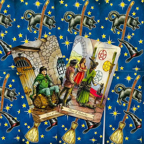 Everyday Witch mini Tarot cards Llewellyn