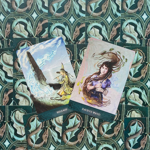 Ravens Wand Oracle cards US Games Systems