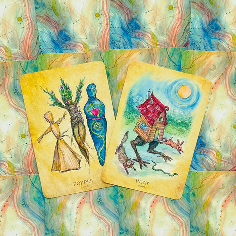 Anatomy Of A Witch Oracle Cards Llewellyn
