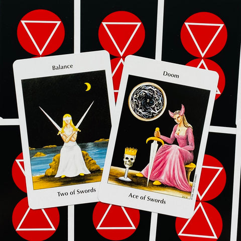Barbara Walker in a tin Tarot cards US Games Systems
