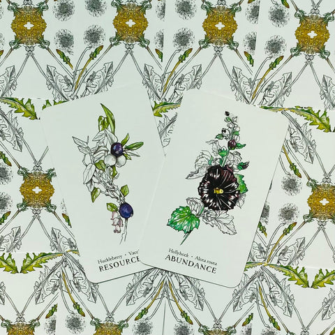 Hedgewitch Botanical Oracle cards Llewellyn