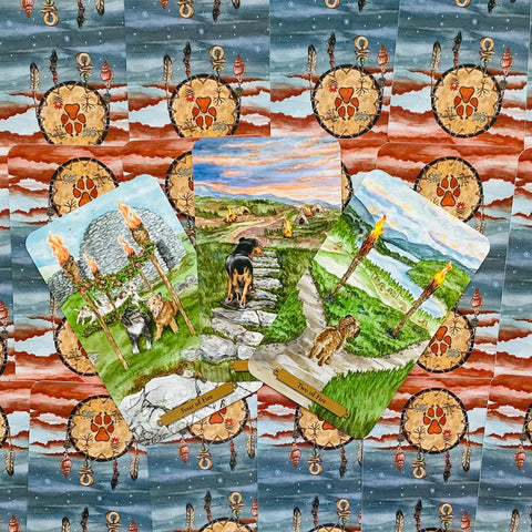 Magical Dogs Tarot cards Llewellyn