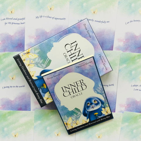 Inner Child Oracle cards Blue Angel