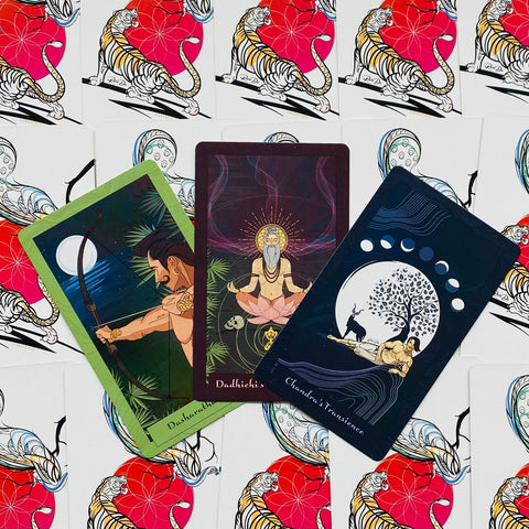 Wisdom from the epics of Hind oracle cards US Games Systems