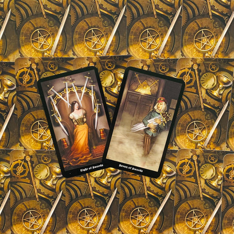 The Steampunk Tarot Cards Llewellyn