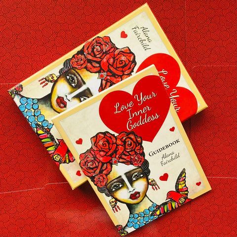 Love Your Inner Goddess Oracle cards Blue Angel
