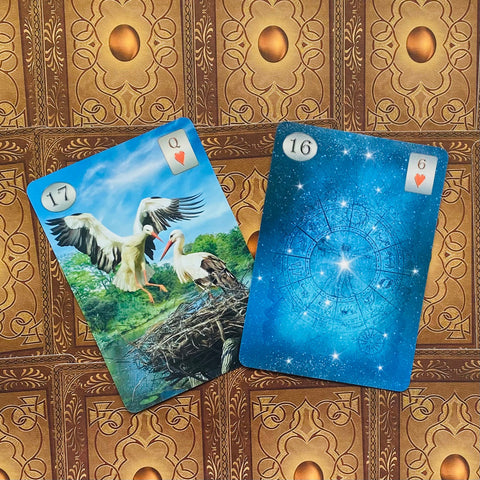 Thelema Lenormand cards Lo Scarabeo
