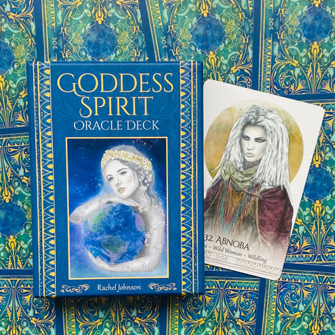 Goddess Spirit Oracle Cards Blue Angel